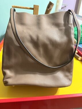 Chic Taupe Shoulder Bag